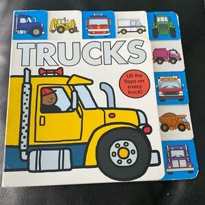 Lift the tabs book:Trucks